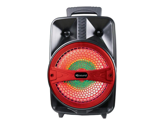 Supersonic 8' Portable Bluetooth Speaker - Red