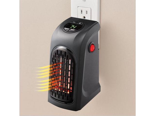 Vista Digi Heater Cool To Touch - Black