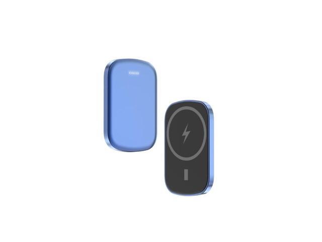 Vista Chargomate Magnetic Portable Wireless Charger And Power Bank For Apple And Android - METALLIC GRAY
