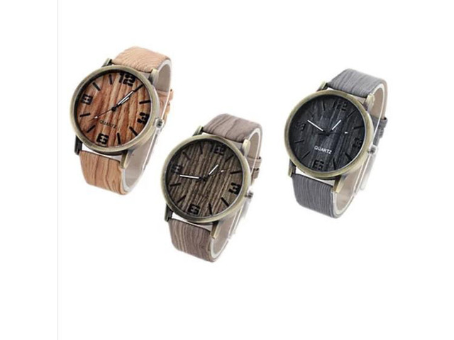 Vista Woodchuck Wood Grain Style Exotic Watches - Oak Wood