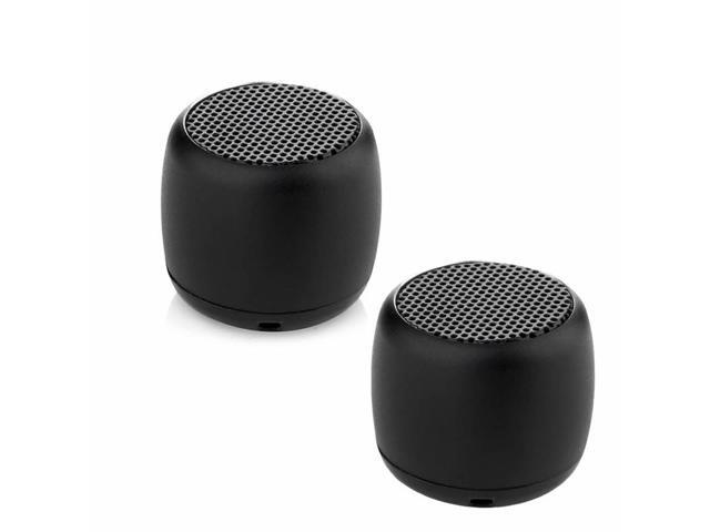 Vista Little Wonder Solo Stereo Multi Connect Bluetooth Speaker 2/Pak - BLACK