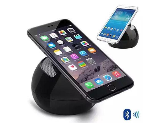 Vista Portable Stand And Bluetooth Speaker For Your Smartphone - black