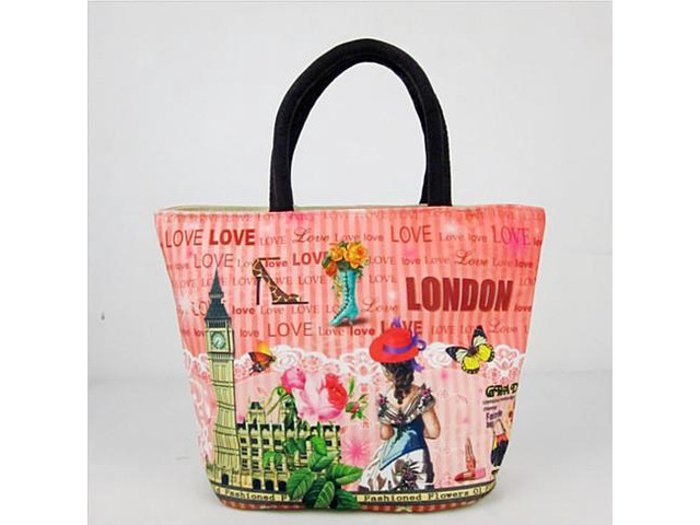 Vista Souvenirs Hand Bags In Canvas From Journey Collection - Multicolor
