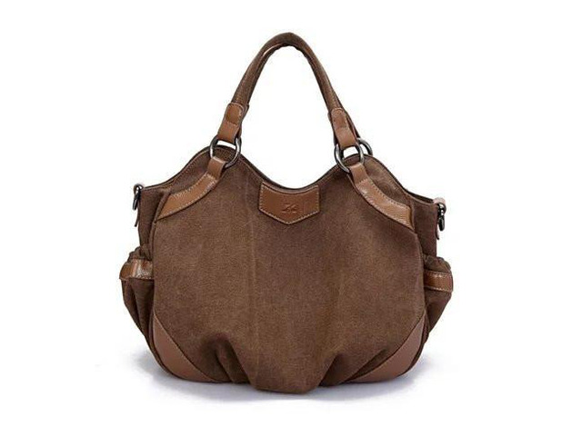 Vista Travel Town Canvas Shoulder Bag - Pom Red