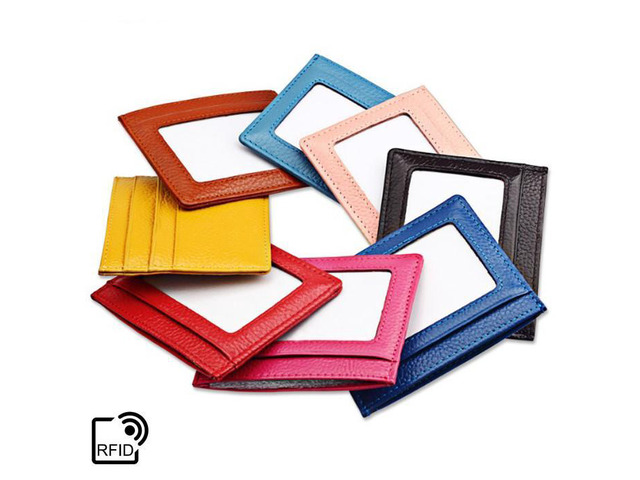 Vista Skinny Mini RFID Safe Universal Minimal Wallet - Brown