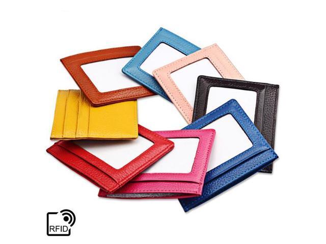 Vista Skinny Mini RFID Safe Universal Minimal Wallet - Golden