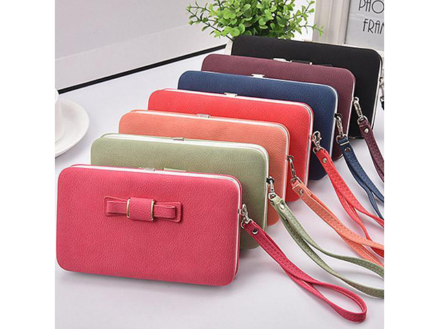 Vista Festival Wallet In Vibrant Colors - Black