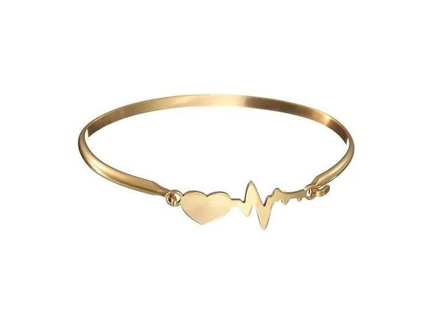 Vista Love Your Heartbeat Bracelet - Gold