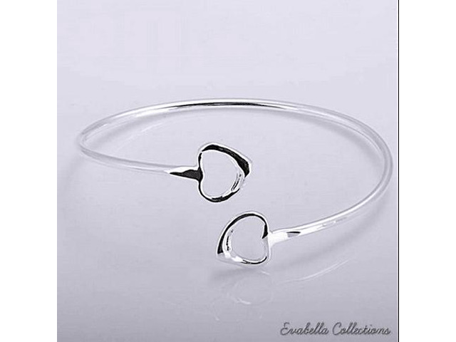 Vista Sweet Destiny Silver Cuff Bracelet - Silver