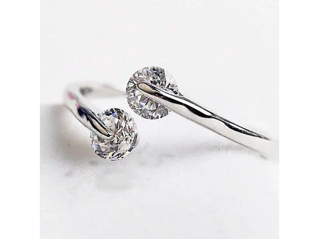 Vista Match Made in Heaven Rings in Rose Gold and Pink Diamond Crystals - Rose Gold
