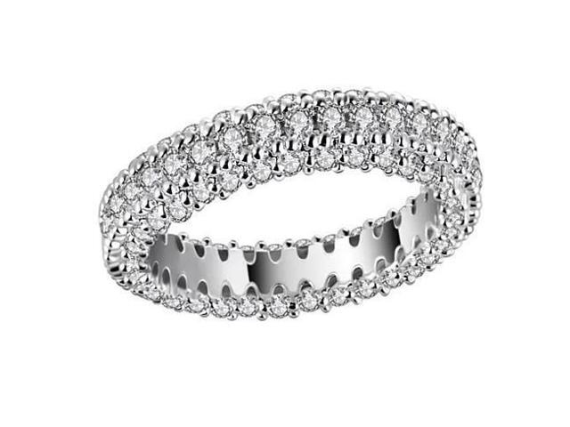 Vista La Luna Rings Lavish And Delicate Eternity Bands - Diamond FIRE