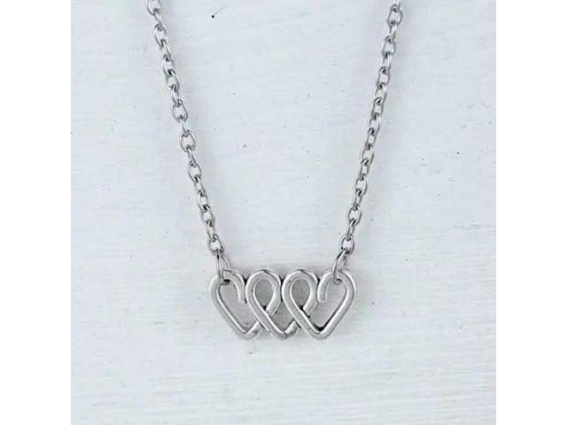 Vista Love Is On The Roll Pendant And Chain - Silver