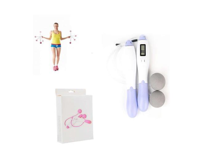 Vista Home Gym Full Body Exerciser - Electronic Jump Skip Rope for any one - Blue