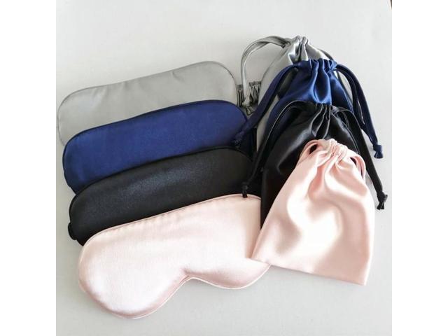 Vista Soft Eyes Sleep Mask In A Pouch Set - BLUSH PINK