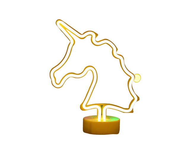 Vista Tropical Nights Neon Deco Lights With Remote Control - Yellow