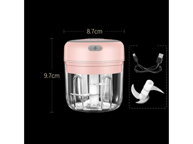 Vista Quick Chop Powered Herbs; Veggie Chopper And Salsa Maker - PINK