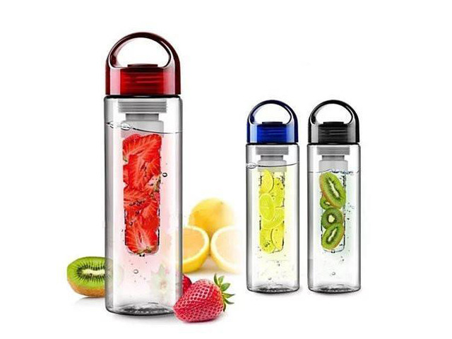 Vista Fruitzola - The Fruit Infuser Water Bottle with Handle by Good Living in Style - Black