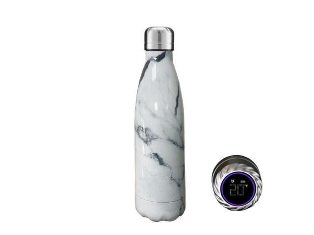 Vista Aquaala UV Water Bottle With Temp Cap - GRAY MARBLE # 6