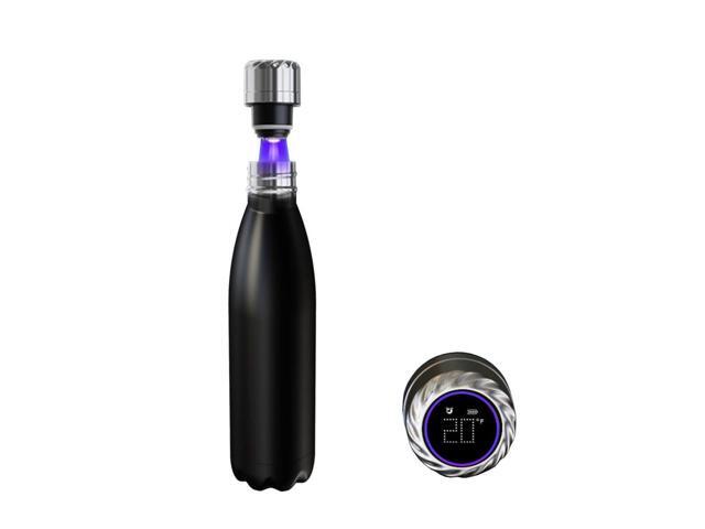 Vista Aquaala UV Water Bottle With Temp Cap - BLACK ROCK # 2