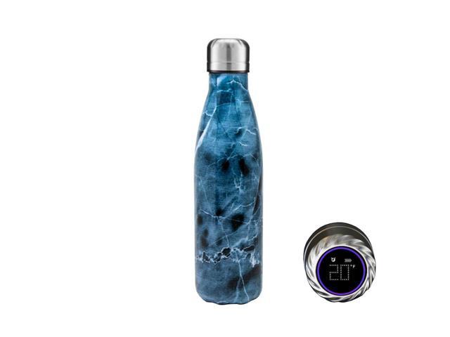 Vista Aquaala UV Water Bottle With Temp Cap - BLACK ICE #1