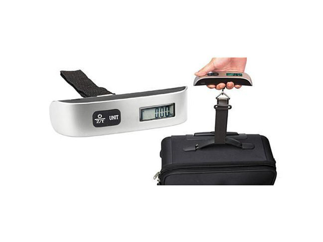 Vista Luggage Scale With Temperature Sensor - Black