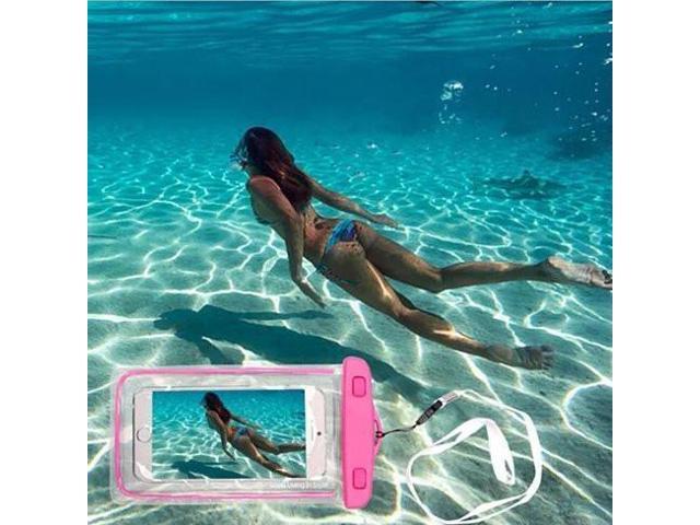 Vista EverGlow WaterProof Pouch For Your Smartphone And Essentials - Orange