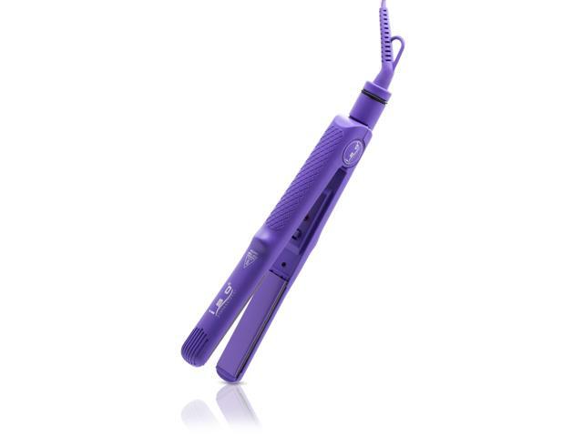 ISO Beauty Turbo Silk 1' Titanium-Plated Single Pass Flat Iron - Purple