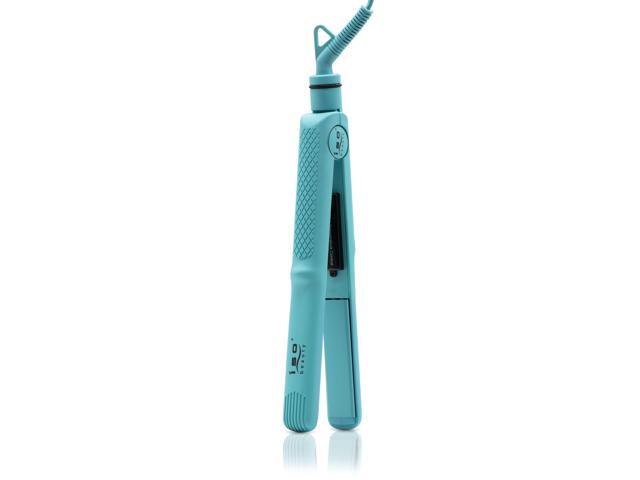 ISO Beauty Turbo Silk Pro 1' Titanium-Plated Single Pass Flat Iron - Turquoise