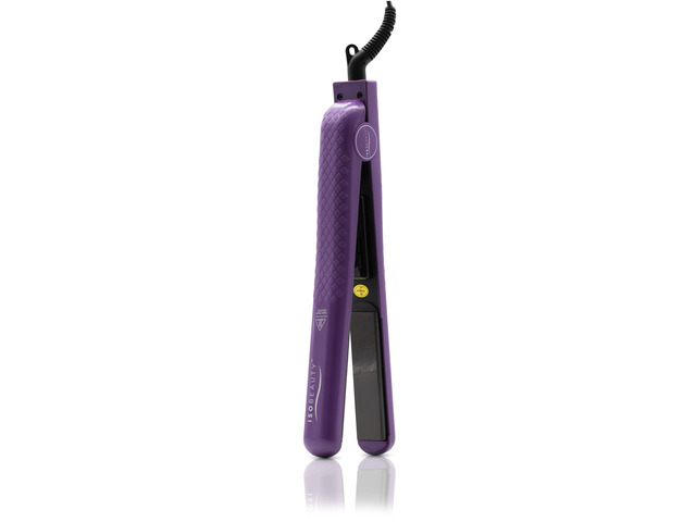 ISO Beauty Spectrum Pro 1.25' 100% Solid Ceramic Flat Iron - Purple