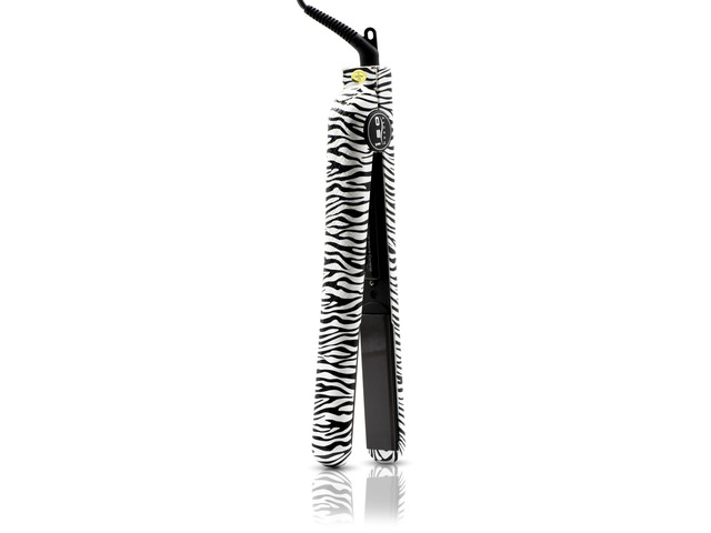 ISO Beauty Spectrum Pro 1.25' 100% Solid Ceramic Flat Iron - White Zebra