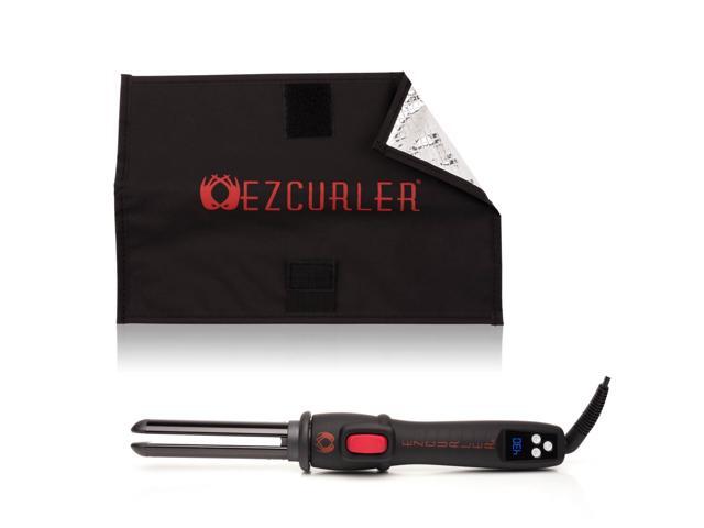 ISO Beauty EZCurler Rotating Tourmaline-Infused Ceramic Curling Iron - Black