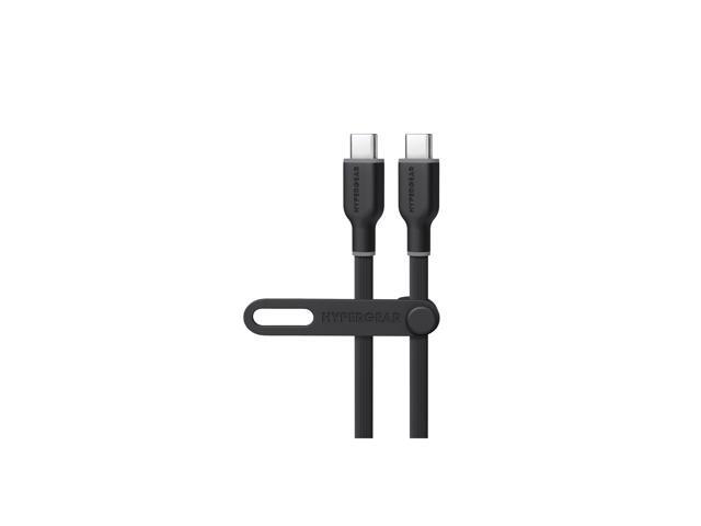 HyperGear Flexi PRO USB-C to USB-C Cable 6ft - Black