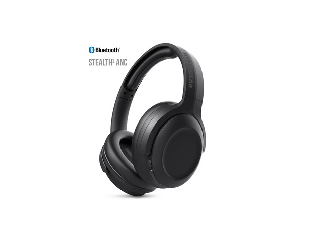 HyperGear Stealth2 ANC Wireless Headphones - Black