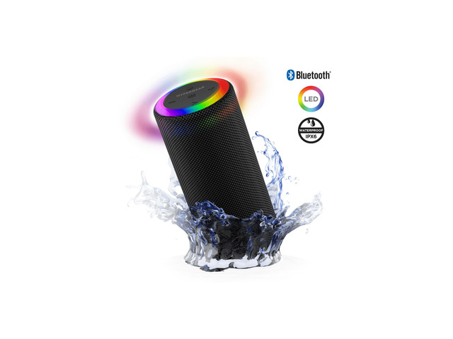 HyperGear Halo XL Wireless LED Speaker - Black