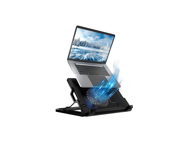 HyperGear UpRite Air Portable Laptop Cooling Stand - Black