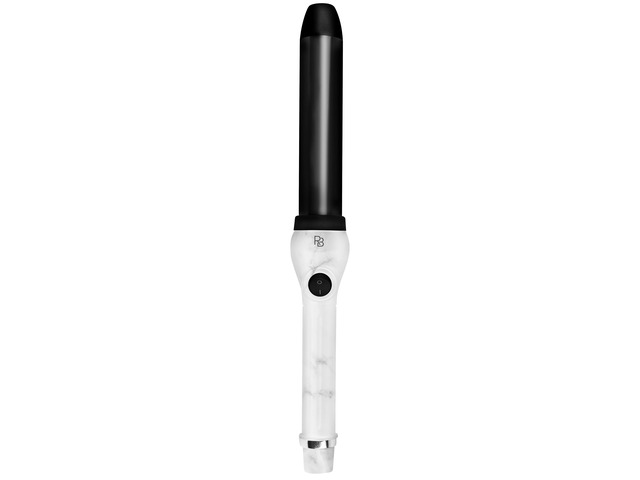 Relaxus Beauty Viva Curl 32mm Pro Clipless Ceramic Cool Tip Curling Wand - White