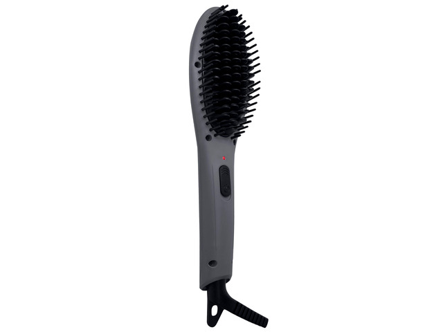 Relaxus Beauty Brush Out Mini Ceramic Straightening Ionic Hair Brush - Black