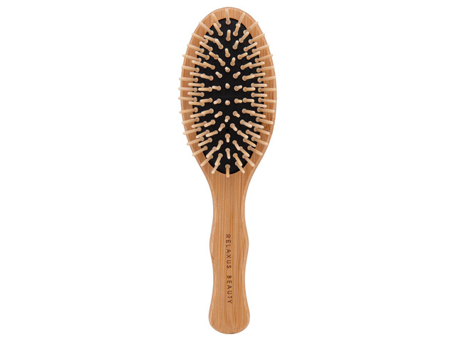 Relaxus Beauty Eco Bamboo 3' Oval Paddle Hair Brush - Wood