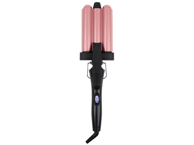 Relaxus Beauty Triple Wave Roller - Rose Gold