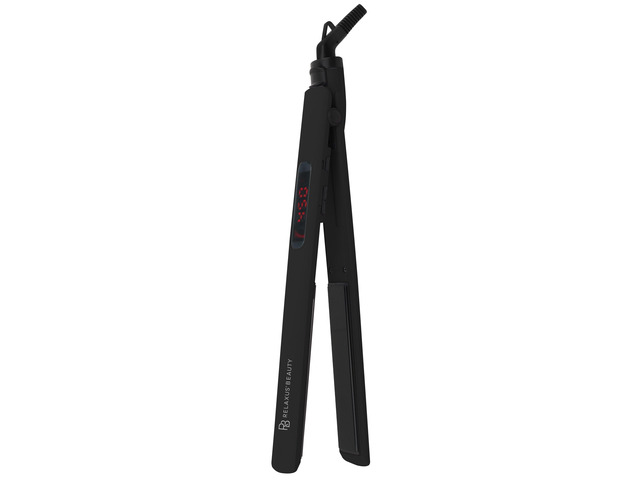 Relaxus Beauty Straighten Out Ultra Slim 1' Digital Ceramic Hair Straightener - Midnight