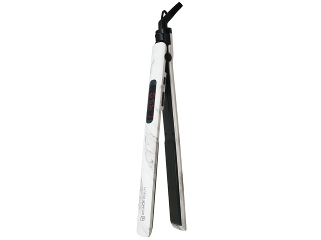 Relaxus Beauty Straighten Out Sleek & Slim 1' Digital Ceramic Hair Straightener - White