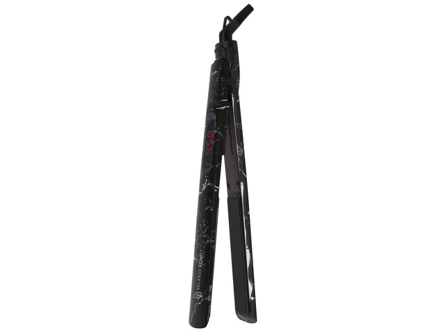 Relaxus Beauty Straighten Out Sleek & Slim 1' Digital Ceramic Hair Straightener - Black