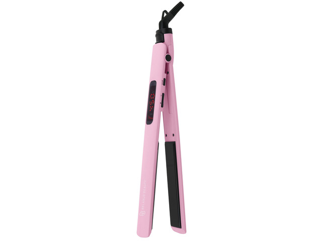 Relaxus Beauty Straighten Out Ultra Slim 1' Digital Ceramic Hair Straightener - Pink Blush