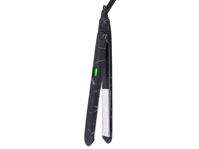 Relaxus Beauty 1' Marble Titanium Digital Hair Straightener - Black