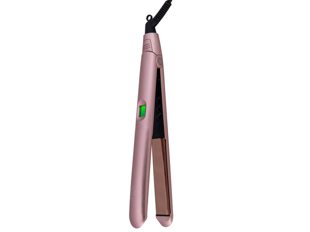 Relaxus Beauty 1' Rose Gold Digital Titanium Plates Hair Straightener - Rose Gold