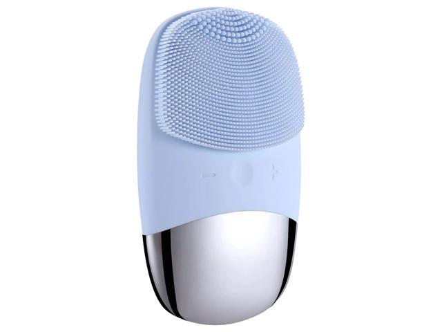 Vista PureGlow Silicone Face Scrubber Deep Clean & Exfoliate - Blue