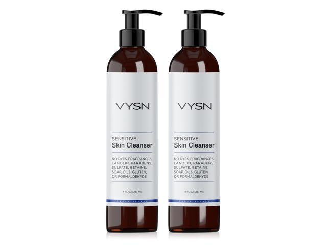 Vista Sensitive Skin Cleanser - Gentle & Soothing Cleanser - 2-Pack - No Color