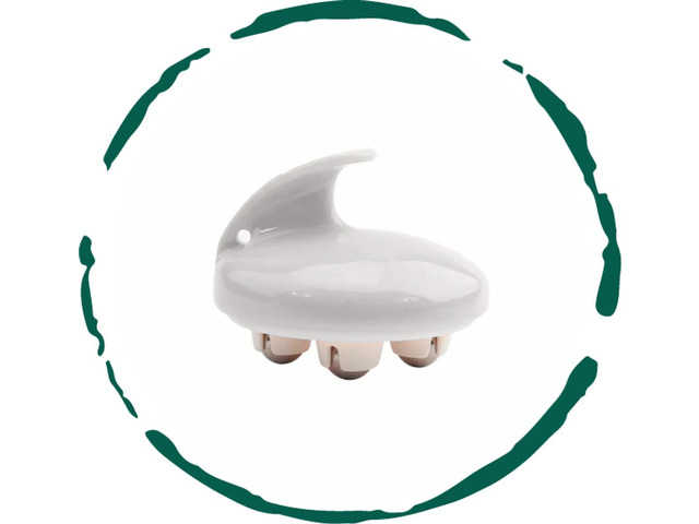 BeNat Rolling Body Massager - White