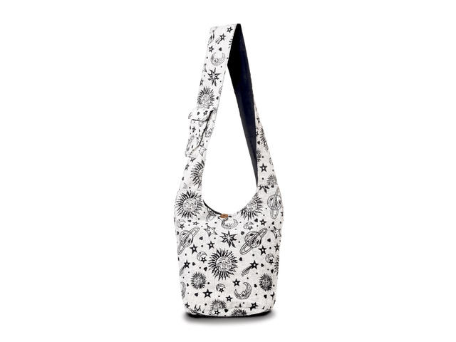 Kathmandu Collection Celestial Print Hobo Bag - Multi
