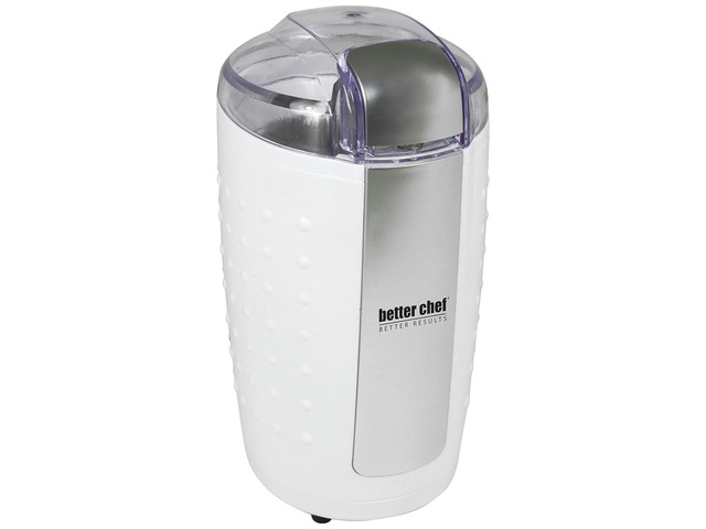 Better Chef 150-Watt Coffee Grinder - White